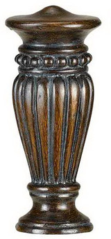 Specialty Items Fixture Accents/Parts by Cal Lighting ( 225 | FA-5002B Finial ) 