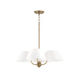Mid. Chandeliers Drum Shade by Capital Lighting ( 65 | 450441AD Welsley ) 