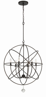 Mid. Chandeliers Sphere by Crystorama ( 60 | 9228-EB Solaris ) 