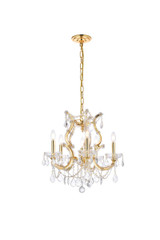 Mid. Chandeliers Candle by Elegant Lighting ( 173 | 2800D20G/RC Maria Theresa ) 