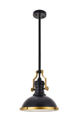Pendants Metal Shade by Elegant Lighting ( 173 | LD5001D13BRB Eamon ) 