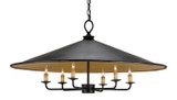 Mid. Chandeliers Candle by Currey and Company ( 142 | 9873 Brussels Black Chandelier ) 