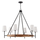 Large Chandeliers Candle by Capital Lighting ( 65 | 450861WK-709 Jonah ) 