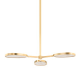Semi-Flush Mts. Geometric/Linear by Corbett Lighting ( 68 | 338-03-VB Patras ) 