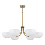 Mid. Chandeliers Metal Shade by Capital Lighting ( 65 | 451461AW Reece ) 