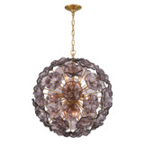Mid. Chandeliers Starburst by Crystorama ( 60 | ESM-4006-AG-SM Esme ) 