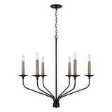 Mid. Chandeliers Candle by Capital Lighting ( 65 | 451561MB Wilder ) 