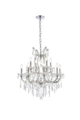 Mid. Chandeliers Candle by Elegant Lighting ( 173 | 2800D27C/RC Maria Theresa ) 
