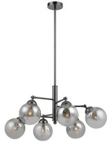 Mid. Chandeliers Glass Down by Cal Lighting ( 225 | FX-2577-6 Prato ) 