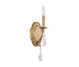 Sconces Single Candle by Capital Lighting ( 65 | 1616AG-CR Blakely ) 