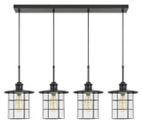 Linear/Island 4 Light + by Cal Lighting ( 225 | FX-2668-4P Silverton ) 