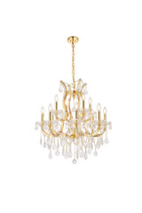 Mid. Chandeliers Candle by Elegant Lighting ( 173 | 2800D27G/RC Maria Theresa ) 