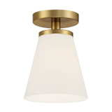 Semi-Flush Mts. Glass Down by Designers Fountain ( 43 | D255M-SF-BG Palmyra ) 