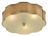 Flush Mounts Bowl Style by Currey and Company ( 142 | 9999-0001 Wexford Collection ) 