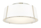 Semi-Flush Mts. Bowl Style by Crystorama ( 60 | FUL-905-PN Fulton ) 