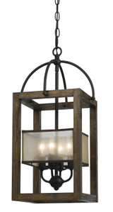 Foyer/Hall Lanterns Open Frame by Cal Lighting ( 225 | FX-3536/4 Mission ) 