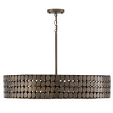Mid. Chandeliers Drum Shade by Capital Lighting ( 65 | 454141DR Eliana ) 
