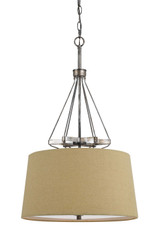 Pendants Drum Shade by Cal Lighting ( 225 | FX-3538/1P Cresco ) 