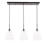 Linear/Island 3 Light Bar by Elegant Lighting ( 173 | LD5032D36BK Kason ) 