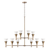 Large Chandeliers Glass Shade by Capital Lighting ( 65 | 455701ML Nola ) 