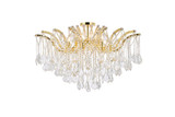 Flush Mounts Bowl Style by Elegant Lighting ( 173 | 2800F36G/RC Maria Theresa ) 