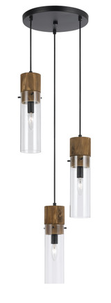 Mini Pendants 3 Light Cluster by Cal Lighting ( 225 | FX-3583-3 SPHEROID ) 
