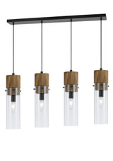 Linear/Island 4 Light + by Cal Lighting ( 225 | FX-3583-4 SPHEROID ) 