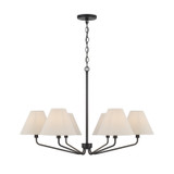 Mid. Chandeliers Candle by Capital Lighting ( 65 | 456661ES-713 Chadwick ) 