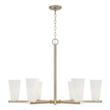 Mid. Chandeliers Glass Up by Capital Lighting ( 65 | 456961MA-556 Romy ) 