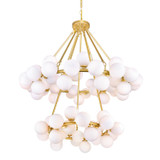 Large Chandeliers Glass Shade by CWI Lighting ( 401 | 1020P39-70-602 Arya ) 