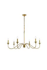 Large Chandeliers Candle by Elegant Lighting ( 173 | LD5056D42BR Rohan ) 