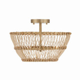 Semi-Flush Mts. Cage by Capital Lighting ( 65 | 244131MA Wren ) 