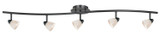Semi-Flush Mts. Rail Kits by Cal Lighting ( 225 | SL-954-5-DB/WH Serpentine ) 
