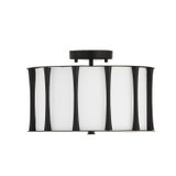 Semi-Flush Mts. Drum Shade by Capital Lighting ( 65 | 244631MB Bodie ) 