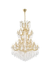 Large Chandeliers Candle by Elegant Lighting ( 173 | 2800G54G-GT/RC Maria Theresa ) 