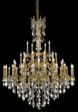 Large Chandeliers Candle by Elegant Lighting ( 173 | 9245G54FG-GT/RC Rosalia ) 