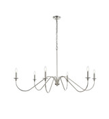 Large Chandeliers Candle by Elegant Lighting ( 173 | LD5056D54PN Rohan ) 