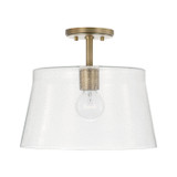 Semi-Flush Mts. Drum Shade by Capital Lighting ( 65 | 246911AD Baker ) 