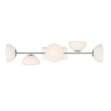 Bathroom Fixtures Five+Lights by Designers Fountain ( 43 | D270H-5B-PN Zio ) 