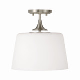 Semi-Flush Mts. Glass Down by Capital Lighting ( 65 | 248911BN Presley ) 