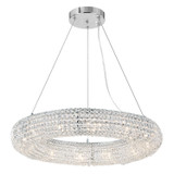 Mid. Chandeliers Glass Down by CWI Lighting ( 401 | 1057P32-12-601 Veronique ) 