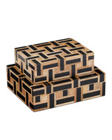 Home Accents Boxes by Currey and Company ( 142 | 1200-0898 Aarna Collection ) 