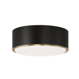 Flush Mounts Drum Shade by Capital Lighting ( 65 | 254831RK Carlton ) 