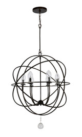 Exterior Chandeliers by Crystorama ( 60 | SOL-9328-EB Solaris ) 
