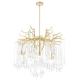 Mid. Chandeliers Glass Down by CWI Lighting ( 401 | 1094P26-6-620 Anita ) 