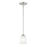 Mini Pendants Glass Down by Designers Fountain ( 43 | D278M-5P-BN Bronson ) 