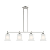 Linear/Island 4 Light + by Designers Fountain ( 43 | D278M-IS-BN Bronson ) 