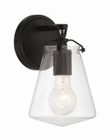 Sconces Single Glass by Crystorama ( 60 | VSS-7001-MK Voss ) 