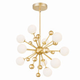 Mid. Chandeliers Starburst by CWI Lighting ( 401 | 1125P24-11-268 Element ) 