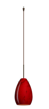 Multi-Systems Low Voltage Pendants by Besa ( 74 | XP-1713MA-BR Pera ) 